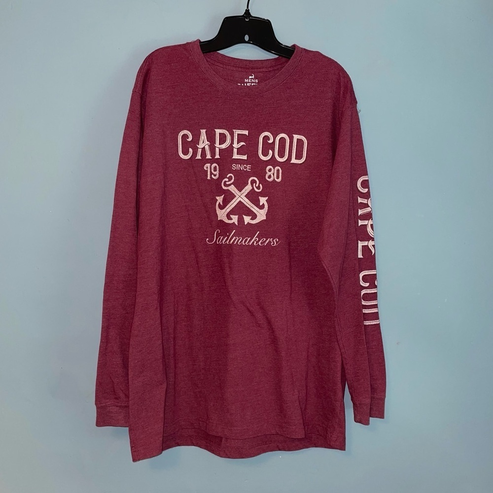 Cuffy’s Cape Cod Sailmakers Long Sleeve T-Shirt Size XL
